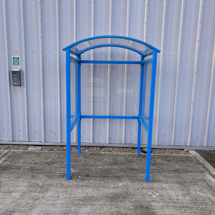 2 Person Outdoor Smoking Shelter Blue