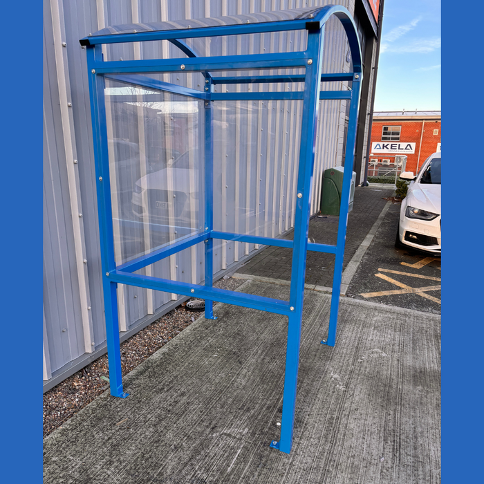 2 Person Outdoor Smoking Shelter Blue