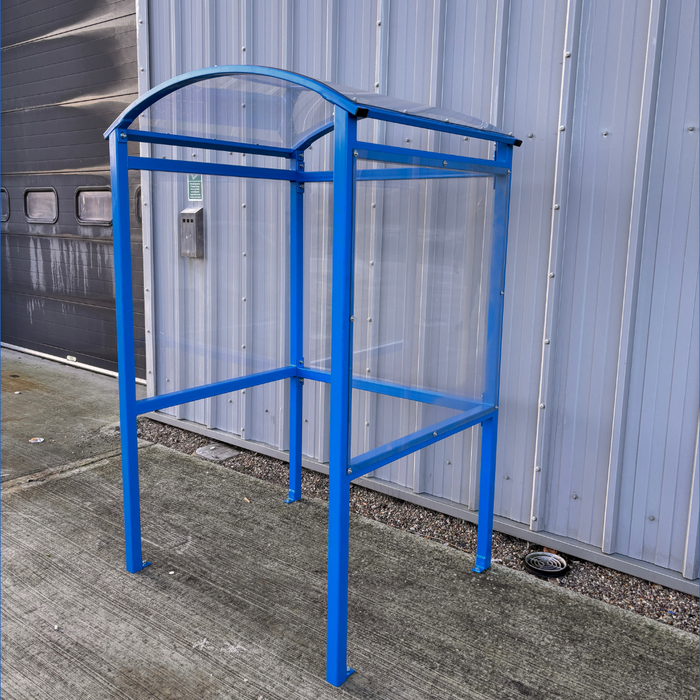 2 Person Outdoor Smoking Shelter Blue