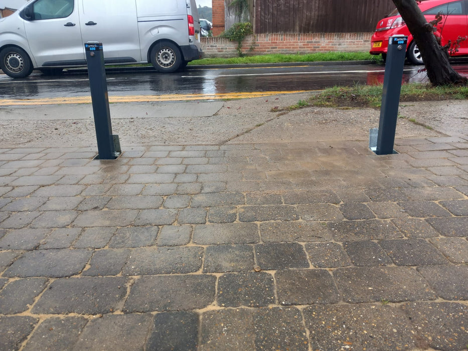 2 Ramco Security Bollards Installation