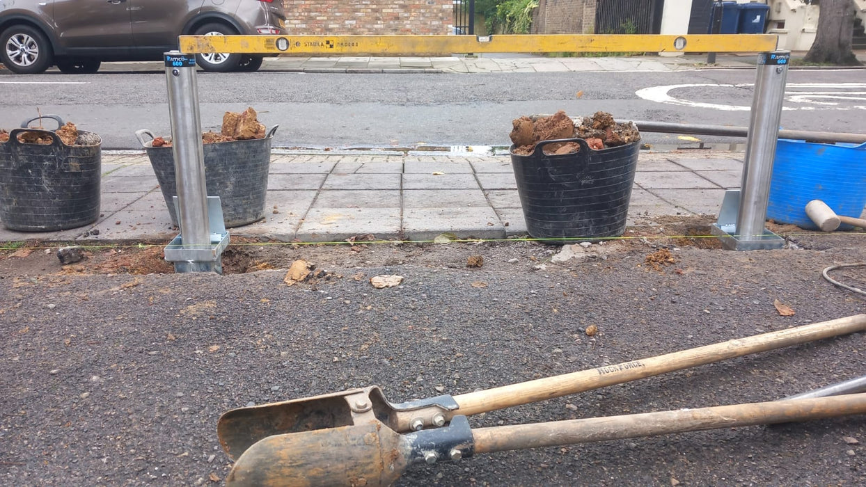 2 Ramco Security Bollards Installation