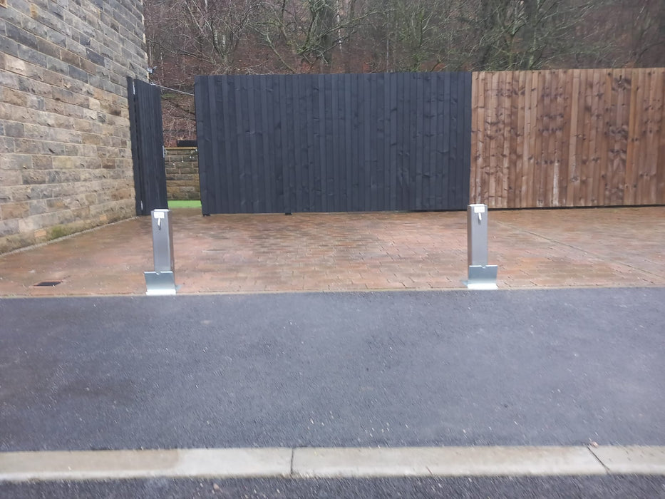 2 Ramco Security Bollards Installation