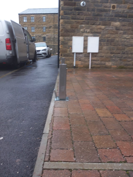 2 Ramco Security Bollards Installation