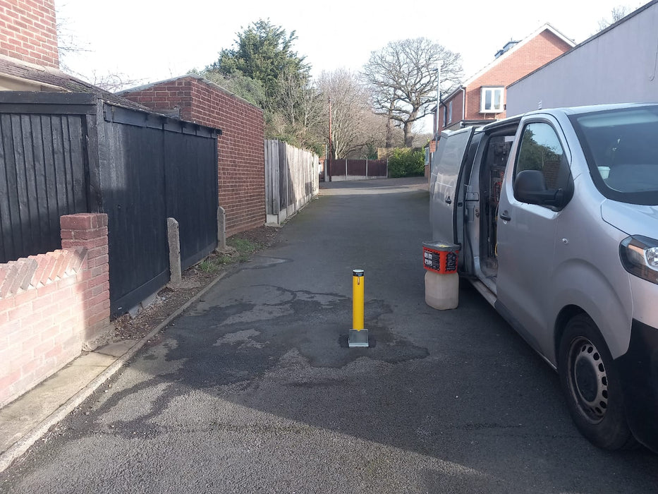 2 Ramco Security Bollards Installation