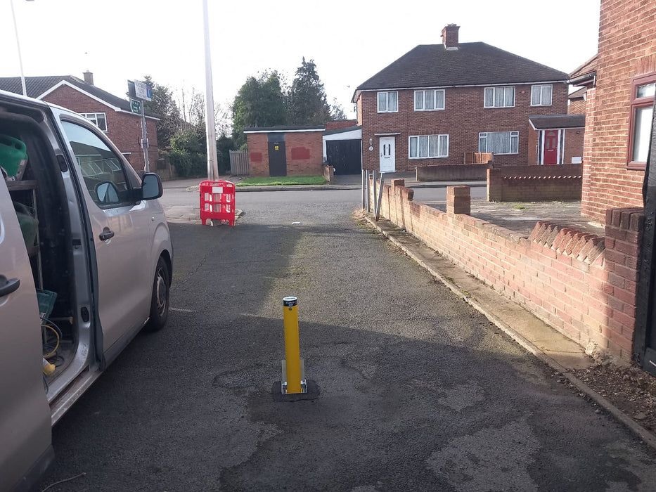 2 Ramco Security Bollards Installation