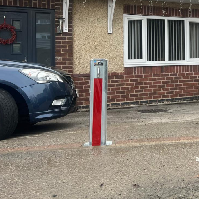 Heavy-Duty Telescopic Security Bollard with Boxed Lid | Ramco 100 | Anti-Ram Vehicle Protection