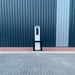 EV electric vehicle charging point steel barrier hoop