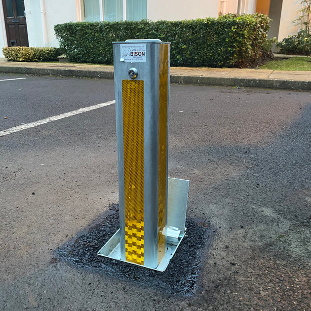 Ramco 100 Telescopic Bollard with Lid - Bison Installed – Bison Products